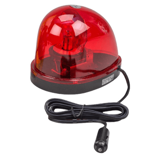 12v Magnetic Revolving Warning Light Red Bing Light - Light Market