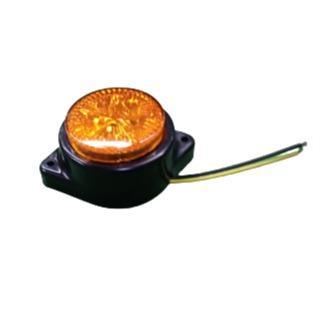 12v Mini Led Marker Light Amber L4-025a Bing Light - Light Market