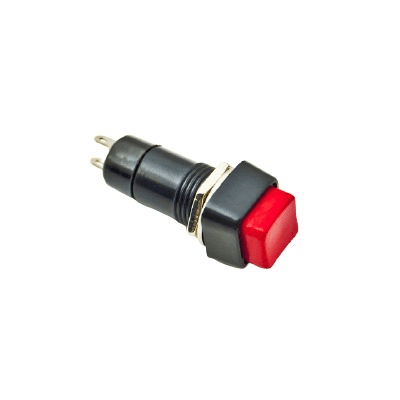 12v Red Button Press Switch - Light Market