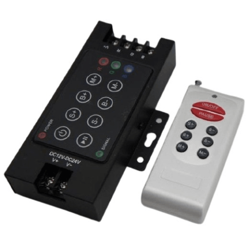 12v Rf T8-30amp RGB Controller - Light Market