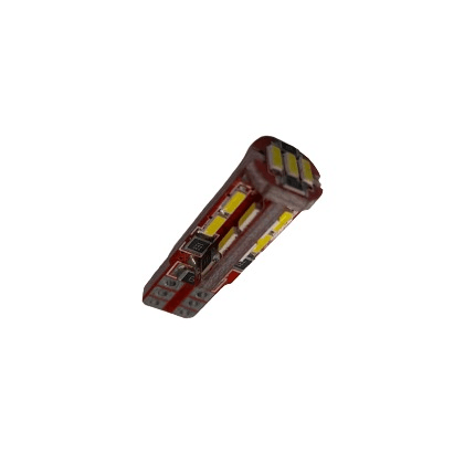 12v T10 19 Led Park Light Red Body 6000k Bing Light - Light Market