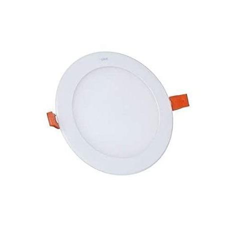 12w Ultra Thin Panel Light With Driver Round 6500k Budget - Light Market
