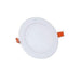 12w Ultra Thin Panel Light With Driver Round 6500k Budget - Light Market