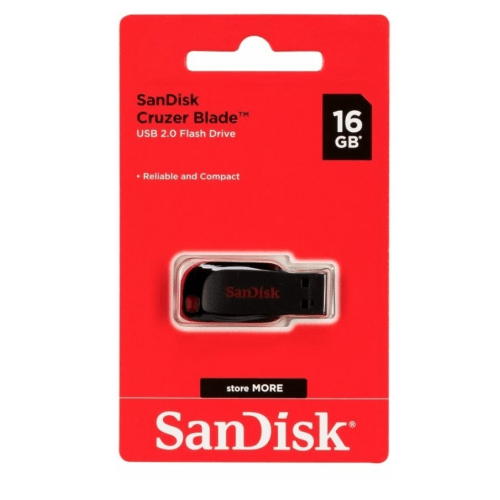 16gb Cruzer Blade USB Flash Drive Sandisk - Light Market