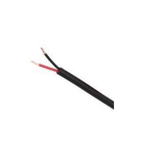 1mm 2 Core Cabtyre Black 1m - Light Market
