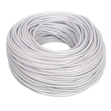 1mm 3 Core Cabtyre Budget 100m Roll White Fuyou - Light Market