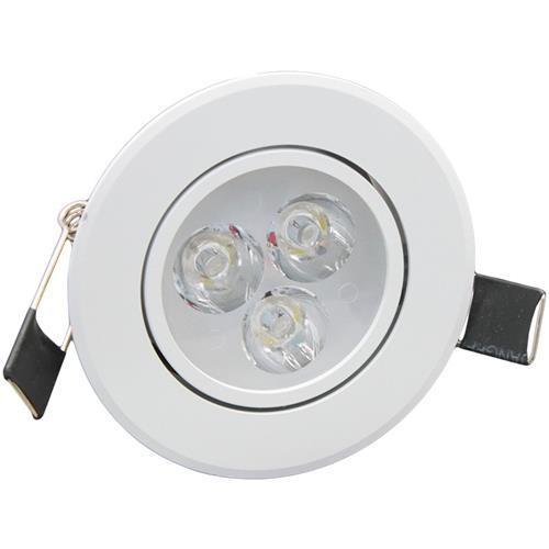 1w x 3 Complete Led Downlight 3000k Bing Light - Light Market