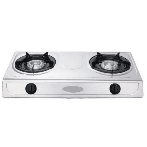 2 Plate Gas Stove Stainless Steel Red-hart - Light Market