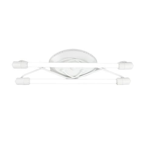 2 x 4ft Led Tube Fitting Ceiling Lamp Ftl052 White Bright Star - Light Market