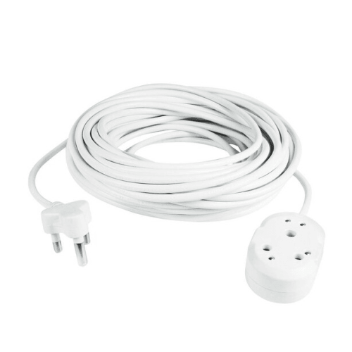 20m Ext 1.5mm Cord - Light Market