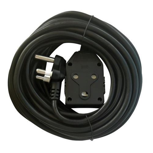20m Extension Cable With Plastic Janus Black - Light Market