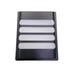 20w Led Wall Lamp Black 389-1bk Hello Today - Light Market
