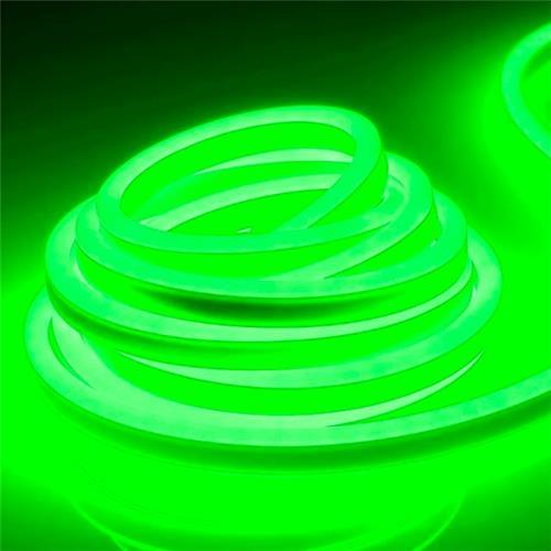 220v 14mm Neon LED Rope Light 1m Green Bing Light - Below Cost Clearance - Power Cable Sold Separately - Light Market