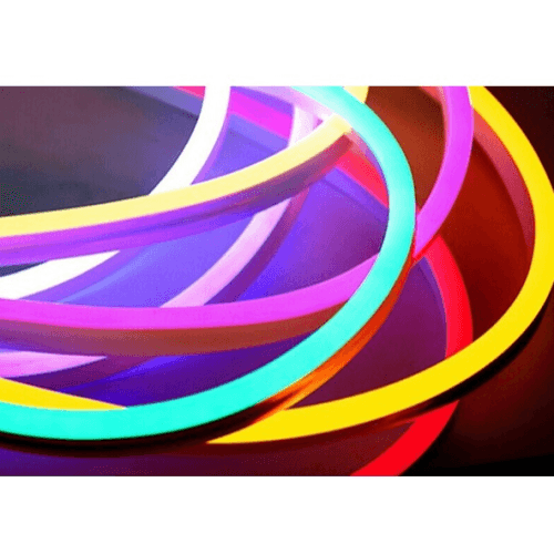 220v 14mm Neon LED Rope Light 1m Yellow Bing Light - Power Cable Sold Separately - Light Market