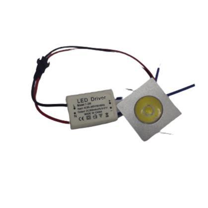 220v 1w Led Square Star Light With Driver 6000k Bing Light - Light Market