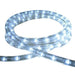 220v 2 Wire Round Led Rope Light Channel 2m Length Clear - Light Market