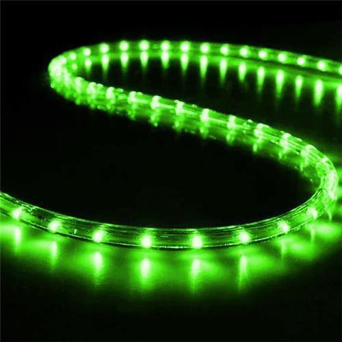 220v 2 Wire Round Led Rope Light Green 1m Bing Light - CLEARANCE SALE - Light Market