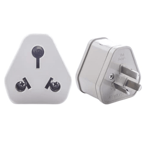 220v Adapter plug to 3 pin inverter adapter plug - 16a - Light Market