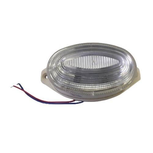 220v Strobe Light Clear Lens Each - Light Market