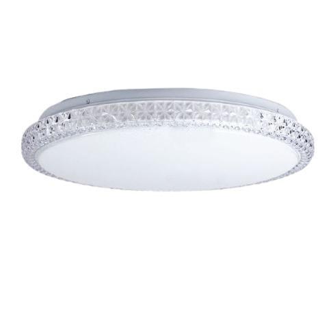 24w Led Bulkhead Silver Crystal Edge Tri-Color Bing Light - Light Market
