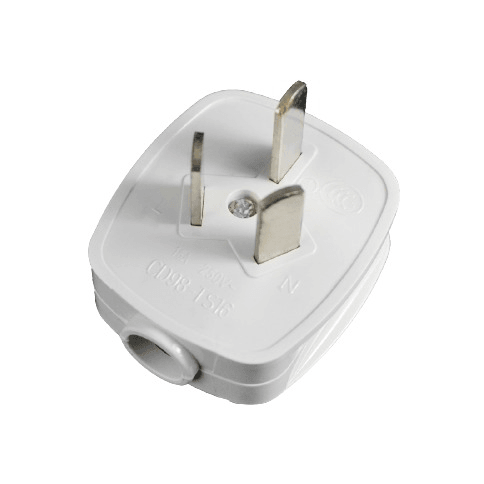 250v 10a 3 Pin International Plug Top - Light Market