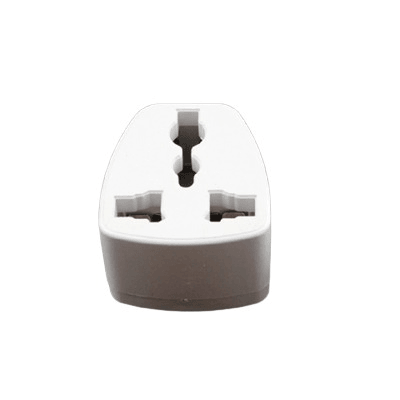 250v 10a Mini Travel Plug Adaptor - Light Market