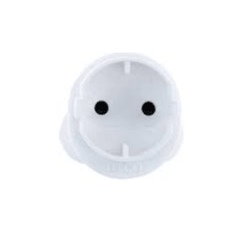 250v 16a 3 Pin 2 Pin Schuko Round Adapter - Light Market