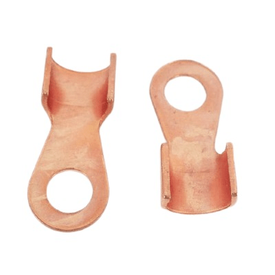 25mmx10mm Cable Ring Lugs Tinned - Light Market