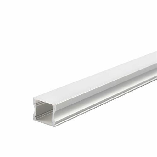 2M Low Spotting Deep Surface Aluminium Channel for LED Strip Lights 16x14mm - Light Market