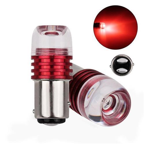 2pcs 12v 1157 Brake Light Led Bulb Red - Light Market