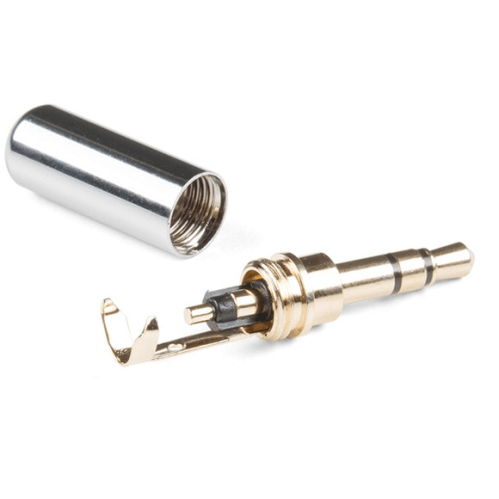 3.5mm Audio Plug (Metal) - Light Market