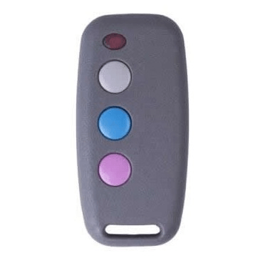 3 Button Remote Control Transmitter Sentry (Grey) - Light Market