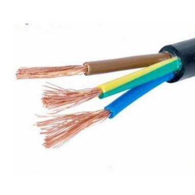 3 Core 0.5mm Cabtyre Black 100m Roll - Light Market