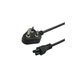 3 Pin Clover Cord 1m - Light Market