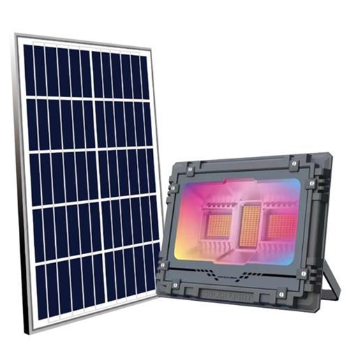 300w RGB Colour Changing Solar Flood Light Afrisolar - Light Market
