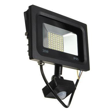30w led floodlight with sensor 6500k Starlit - Light Market