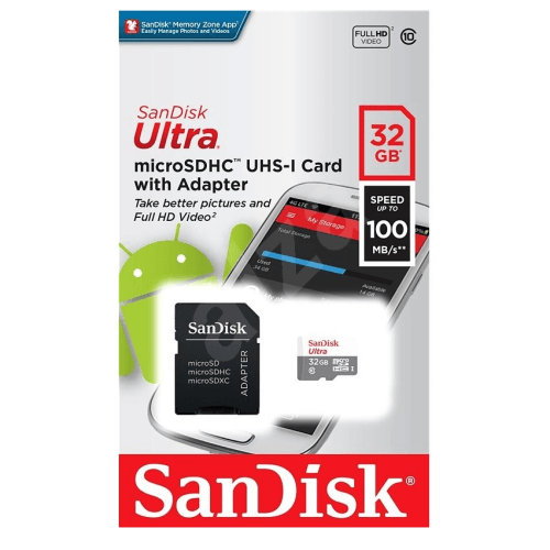 32gb Ultra SD Card with Adapter Sandisk - Light Market