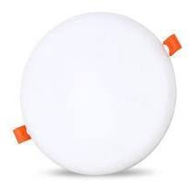 36w Frameless Panel Light With Adjustable Cutout Round 6500K - Light Market