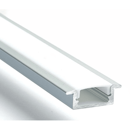3M Recessed Aluminium Channel for LED Strip Lights - 408 - Light Market