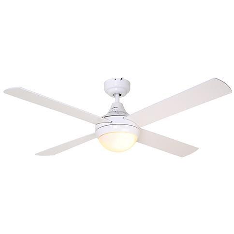 4 Blade Twister Ceiling Fan White F37W - Light Market