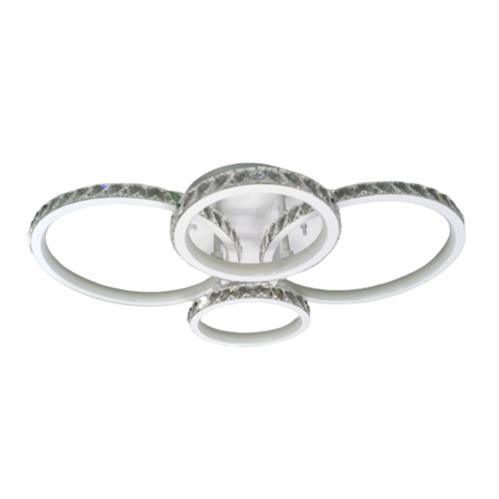 4 Circle Led Crystal Chandelier - Light Market