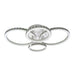 4 Circle Led Crystal Chandelier - Light Market