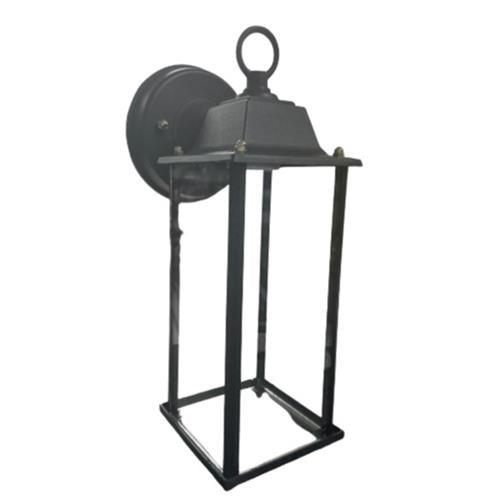 4 Panel Glass Wall Lamp Black - HT - Light Market