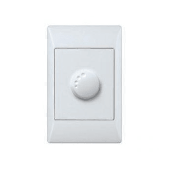 4x2 500w Dimmer With Switch White With White Cover Plate Condere CN-K030 - Light Market