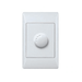 4x2 500w Dimmer With Switch White With White Cover Plate Condere CN-K030 - Light Market