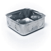 4x4 Recessed Galvanised Steel Wall Box - Light Market