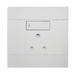 4x4 Single 16a Rsa Socket Plug Outlet White Major Tech 2VW221 - Light Market