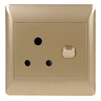 4x4 Single Wall Plug S001 Gold Redisson - Light Market