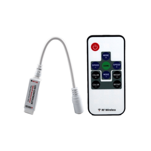 5-24v 3x4a Led Rgb Rf Wireless Controller With Female Dc - Light Market