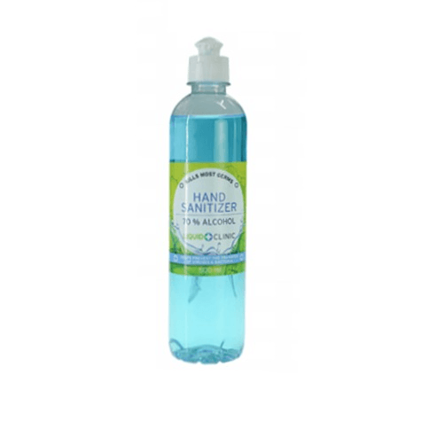 500ml Hand Sanitizer 70% Alcohol Liquid Clinic - Light Market